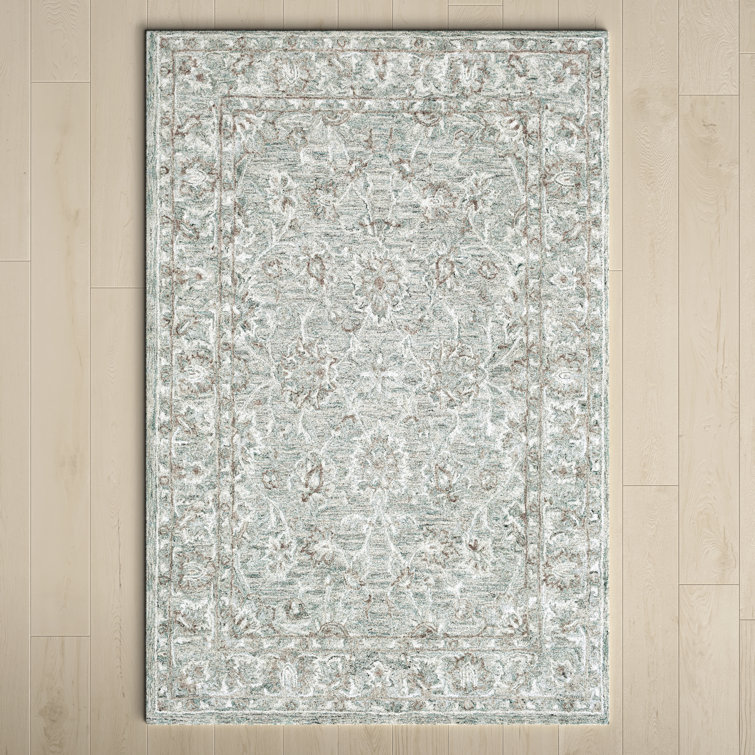 Cait Handmade Denim/Taupe/Ivory/Sage Rug & Reviews Birch Lane